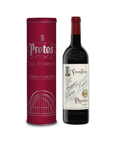 Protos 27 | Estuche regalo cánister| Vino Ribera del Duero