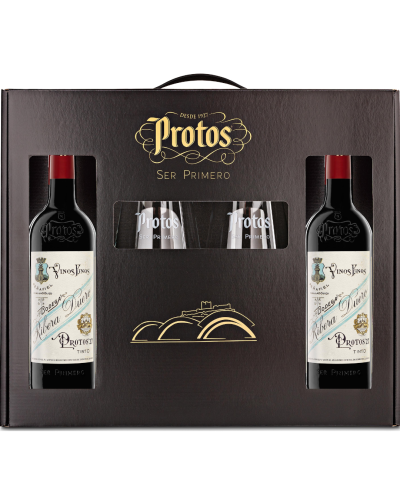 Protos 27 con Copas – Vino Tinto Exclusivo Ribera del Duero