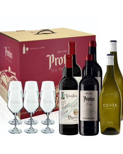 3 vinos, 6 botellas - Un pack ideal para las cenas Navideñas