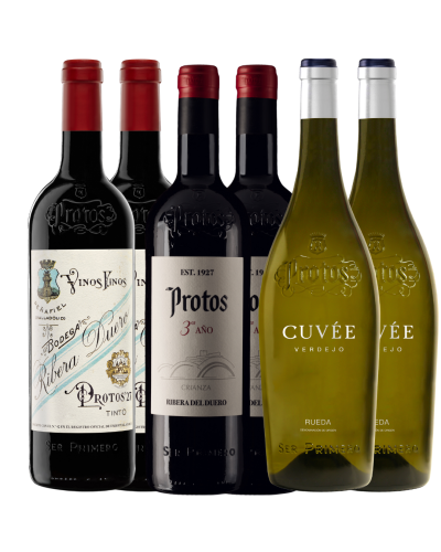 3 vinos, 6 botellas - Un pack ideal para las cenas Navideñas